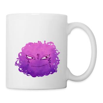 Little Pelota Monster n°9 – pink - Tasse - Weiß - Rechts