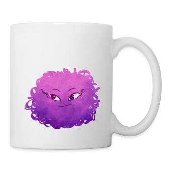 Little Pelota Monster n°7 – pink - Tasse - Weiß - Rechts