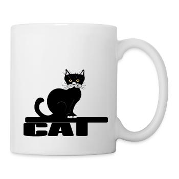 Cat - Mug - white - Right