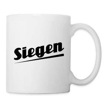 Siegen - Textdesign mit Stadtnamen - Tasse - Weiß - Rechts