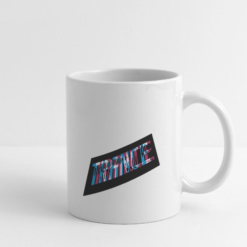 Conception de transe d’effets 3D Mug blanc