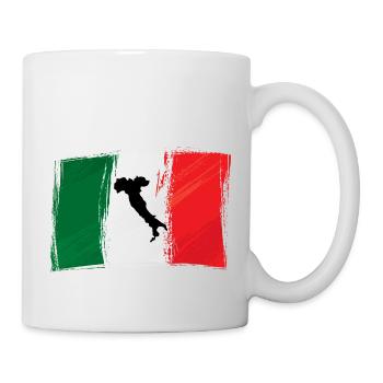 Italien - Tasse - Weiß - Rechts