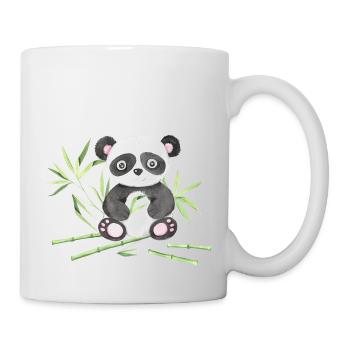 Cute Panda Baby Asia China Japan Panda Bear Bear - Mug - white - Right