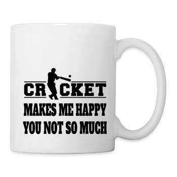 Cricket Team Cricket Gift Saying Cricket Fan - Mug - white - Right