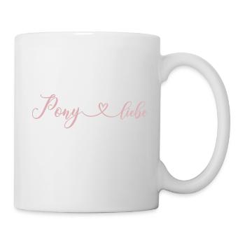 Ponyliebe2 - Tasse - Weiß - Rechts