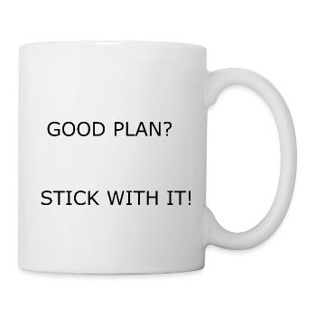 Good Plan - Mug - white - Right