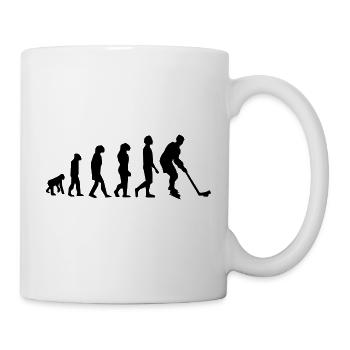 Hockey sur glace - Mug blanc - blanc - Droite