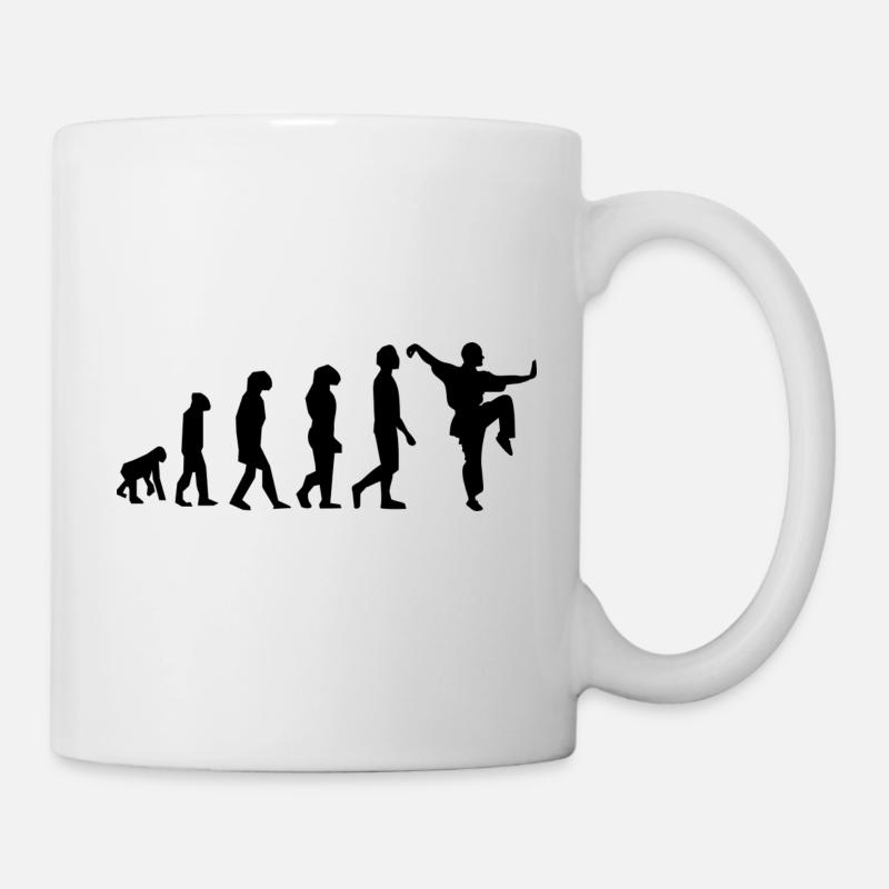 KUNG FU - Tasse - Weiß