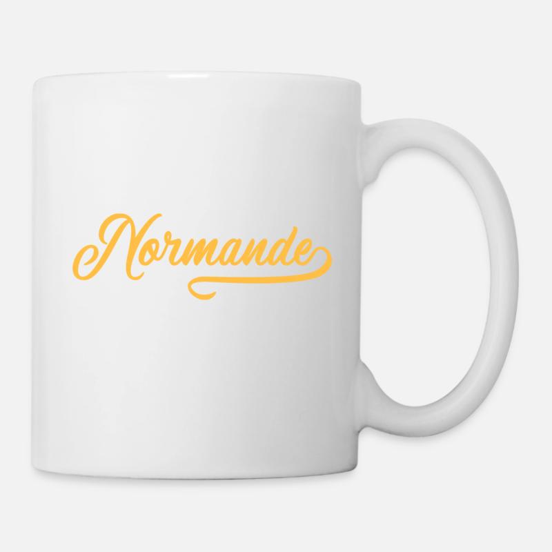 Normande - Mug blanc - blanc