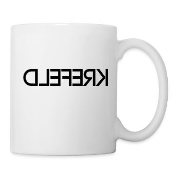 Krefeld - seitenverkehrt - Tasse - Weiß - Rechts