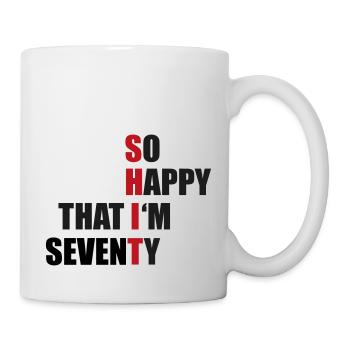 70th birthday - Mug - white - Right