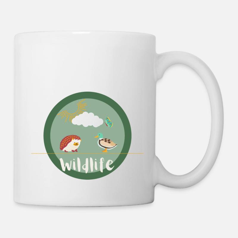 Wildlife - Tasse - Weiß