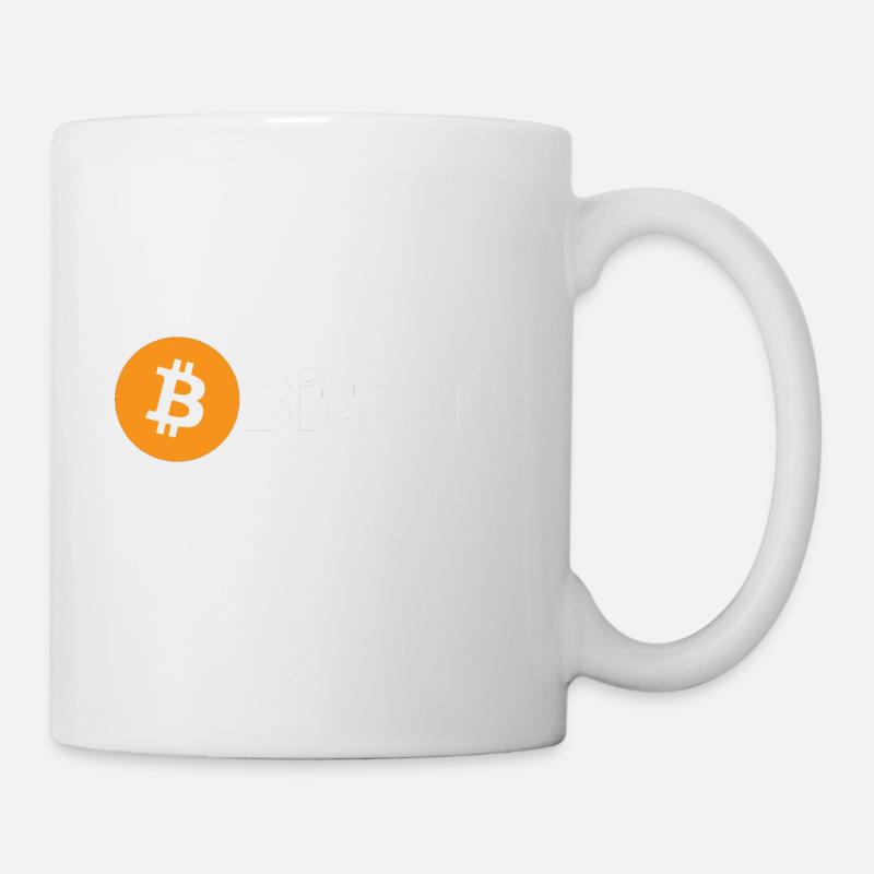 Bitcoin (Bitcoin) - Tasse - Weiß