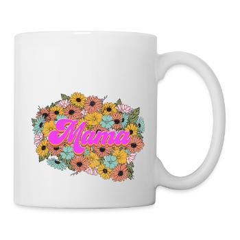 Stolze Mama Mutter Mami Lebensaufgabe Kinder Kind - Tasse - Weiß - Rechts