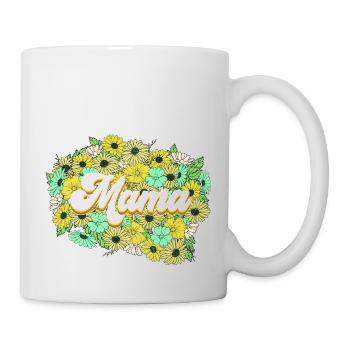 Stolze Mama Mutter Mami Lebensaufgabe Kinder Kind - Tasse - Weiß - Rechts