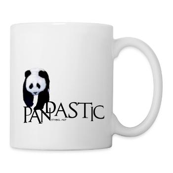 Pandastique - Mug blanc - blanc - Droite