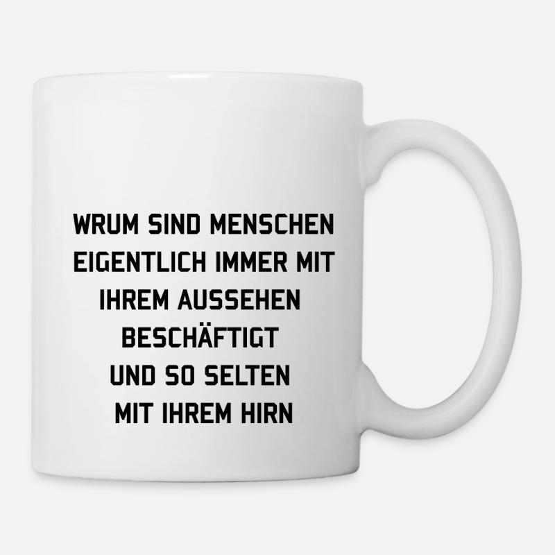 Dicton drôle - Mug blanc - blanc