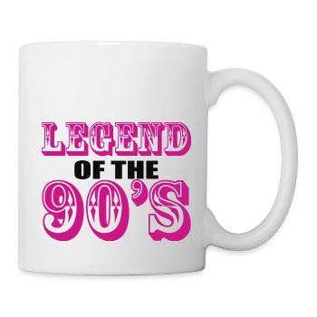 Proverbes des années 1990 Idée cadeau des années 90 - Mug blanc - blanc - Droite