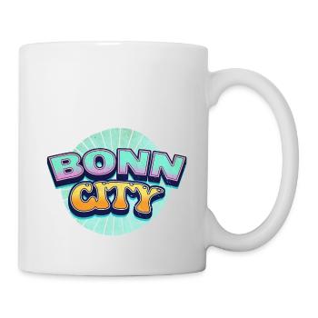 Bonn Germany City Font Pop Art Comic - Mug - white - Right