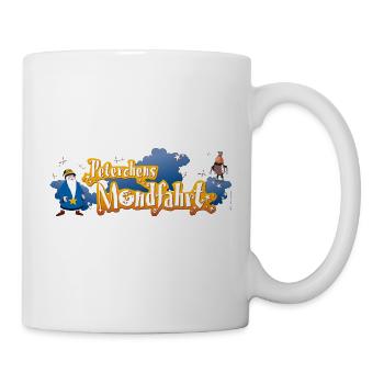 Voyage De Pierre Vers La Lune Avec Père Noël - Mug blanc - blanc - Droite