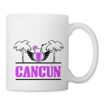 Cancun - Tasse - Weiß - Rechts