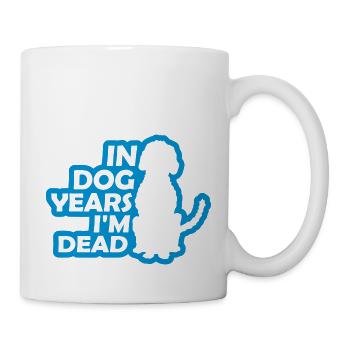 in dog years Dead - Mug - white - Right