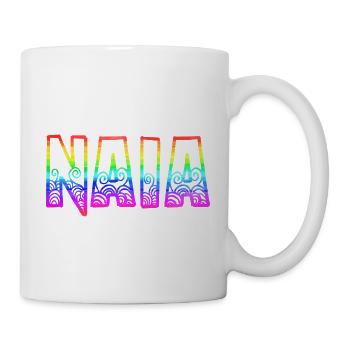 naia rs rainbow - Mug - white - Right