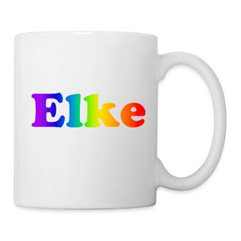 Elke - Tasse - Weiß - Rechts