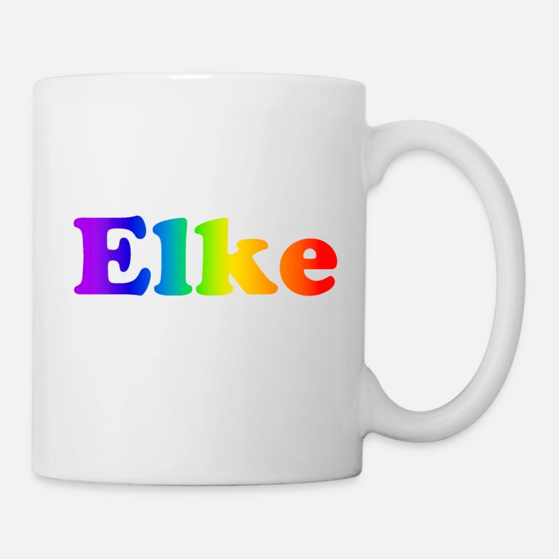 Elke - Mug blanc - blanc
