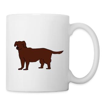 Labrador - Tasse - Weiß - Rechts