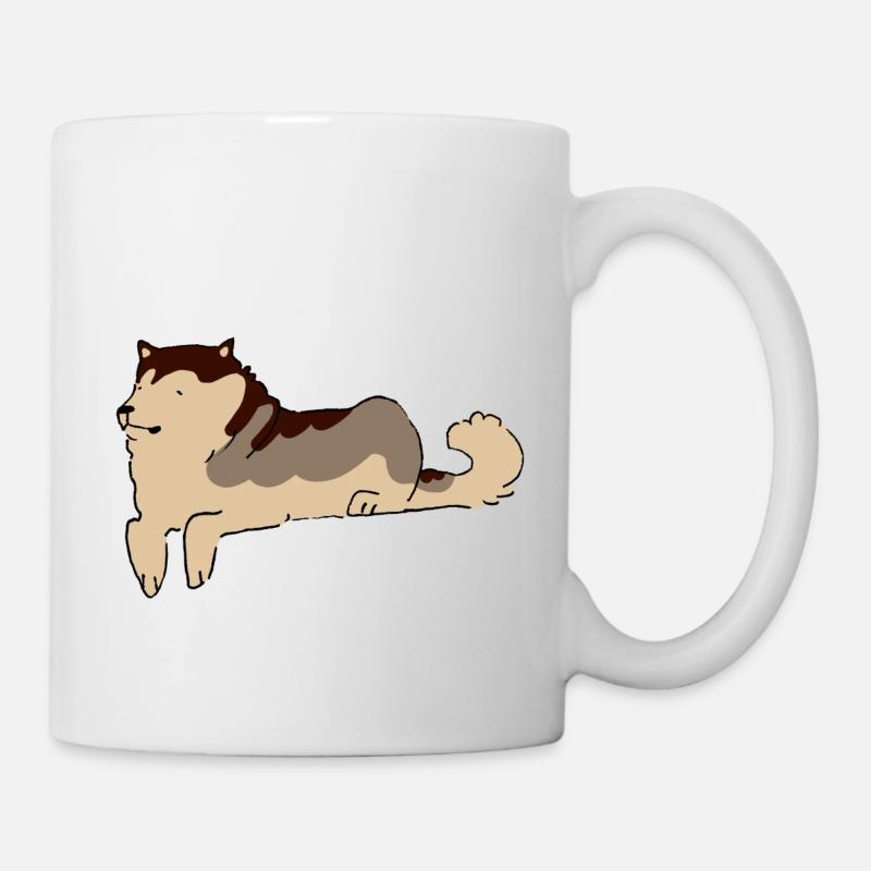 Alaskan Malamute - Mug - white