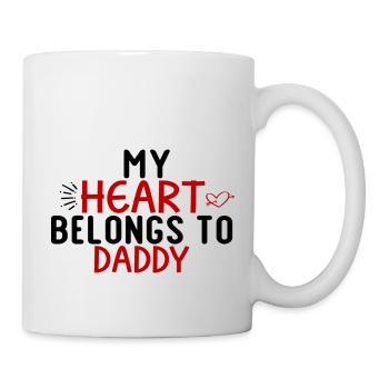 My Heart Belongs To Daddy - Mug - white - Right
