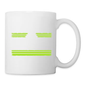 flower power pride hippie child funny quote fun - Tasse - Weiß - Rechts
