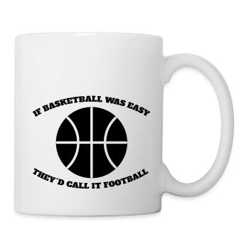 Amateurs de basket-ball Club de basket-ball Joueurs de basket-ball - Mug blanc - blanc - Droite