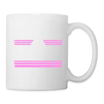 geek funny sayings flower power present idea love - Tasse - Weiß - Rechts