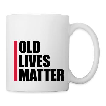 old lives matter quote - Mug - white - Right