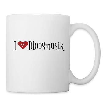 J’adore la fanfare Bloosmusik Musikverein Pfalz Palz - Mug blanc - blanc - Droite