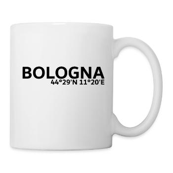 Bologna coordinates - Mug - white - Right