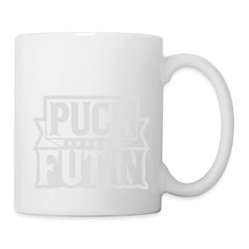 Conception du logo Puck Futin - Mug blanc - blanc - Droite