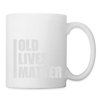 old lives matter quote - Mug - white - Right
