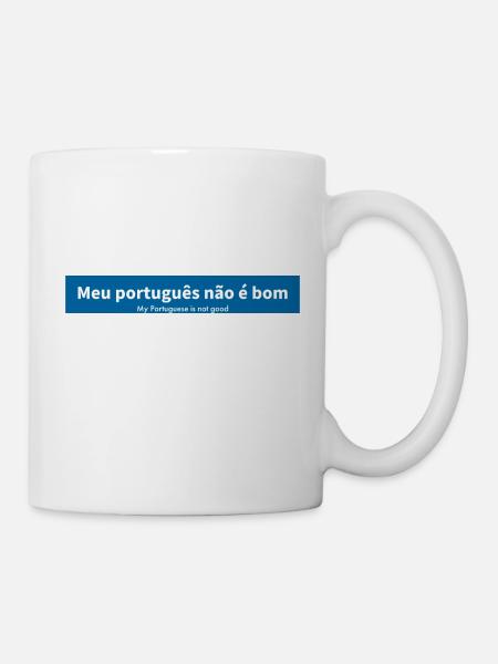 Portugiesisch - Tasse - Weiß