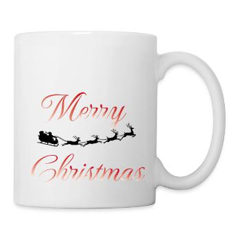 Frohe Feiertage - Tasse - Weiß - Rechts