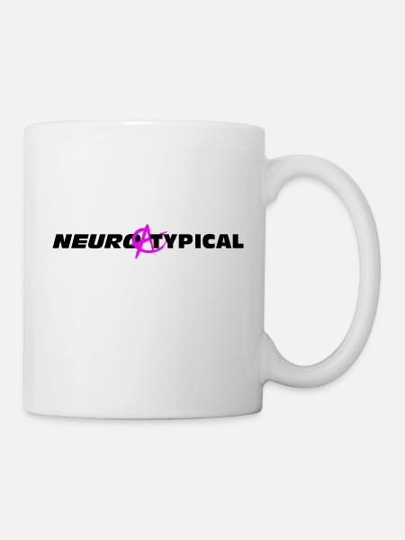 Neuroatypique - Mug blanc - blanc