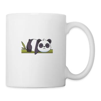 Ich kann gar nicht so viel schlafen wie ich müde b - Tasse - Weiß - Rechts