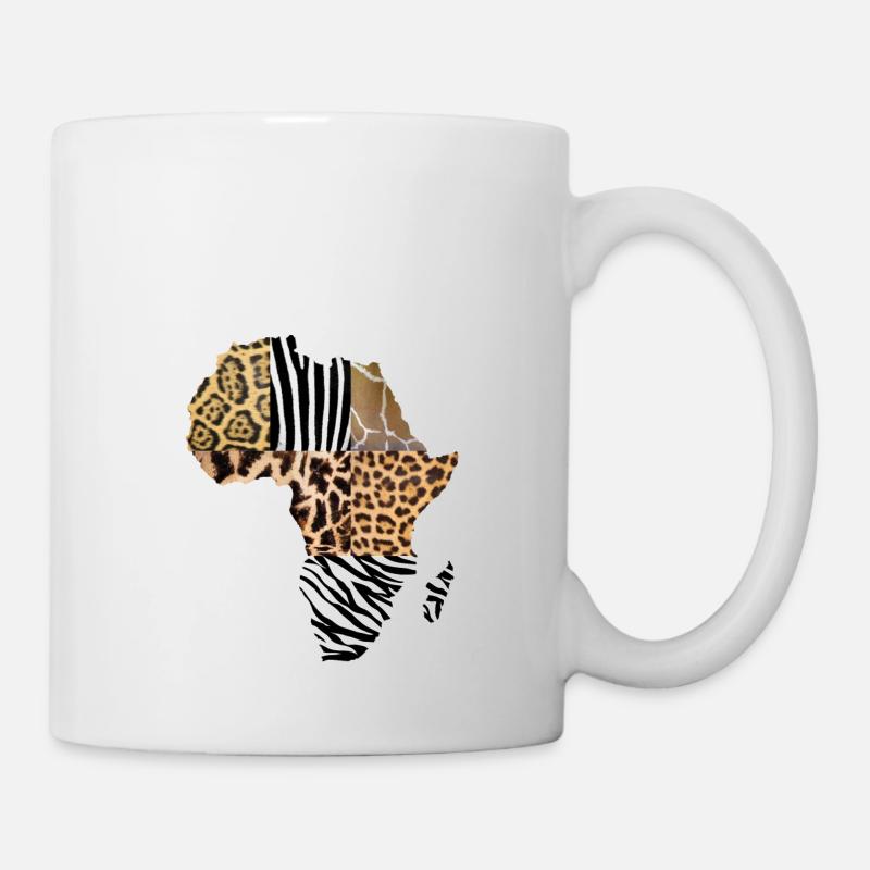 Afrika - Tasse - Weiß