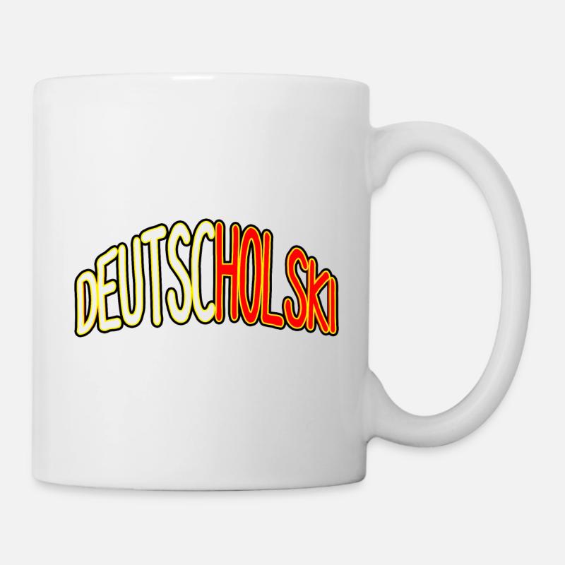 Deutsch-Pole polnisch Polen-Reise Deutscholski - Tasse - Weiß