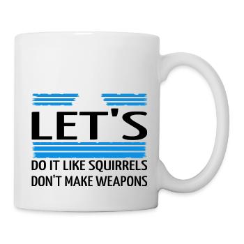 blagues cool géniales paix pour paris dictons hippie - Mug blanc - blanc - Droite