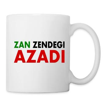 women life freedom Zan zendegi azadi - Mug blanc - blanc - Droite