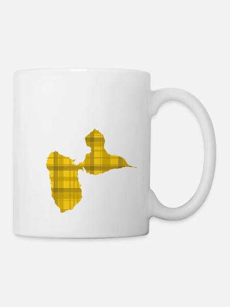 Guadeloupe - Mug blanc - blanc