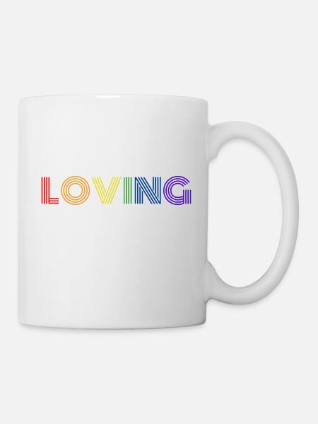 Loving - Tasse - Weiß